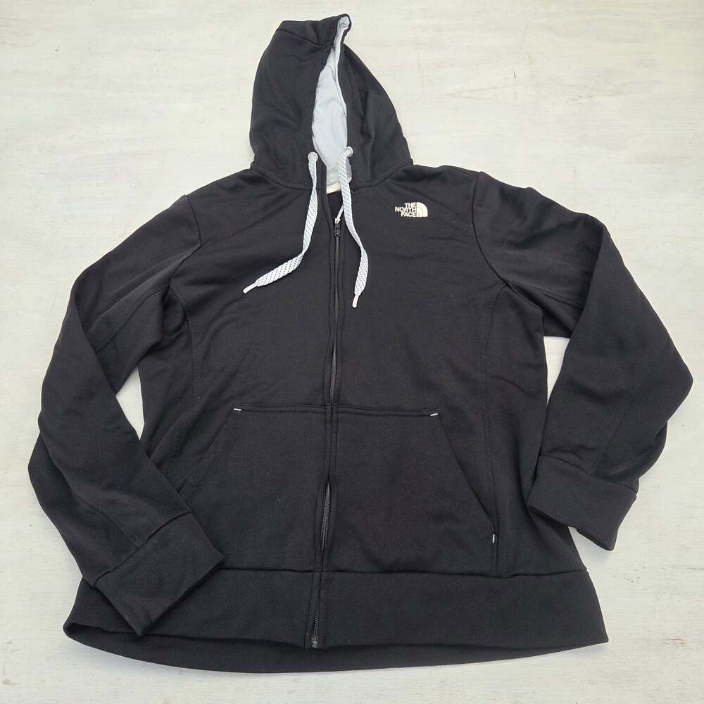 The North Face Full Zip Hoodie Black Womens Size XS Outdoors Hiking Camping